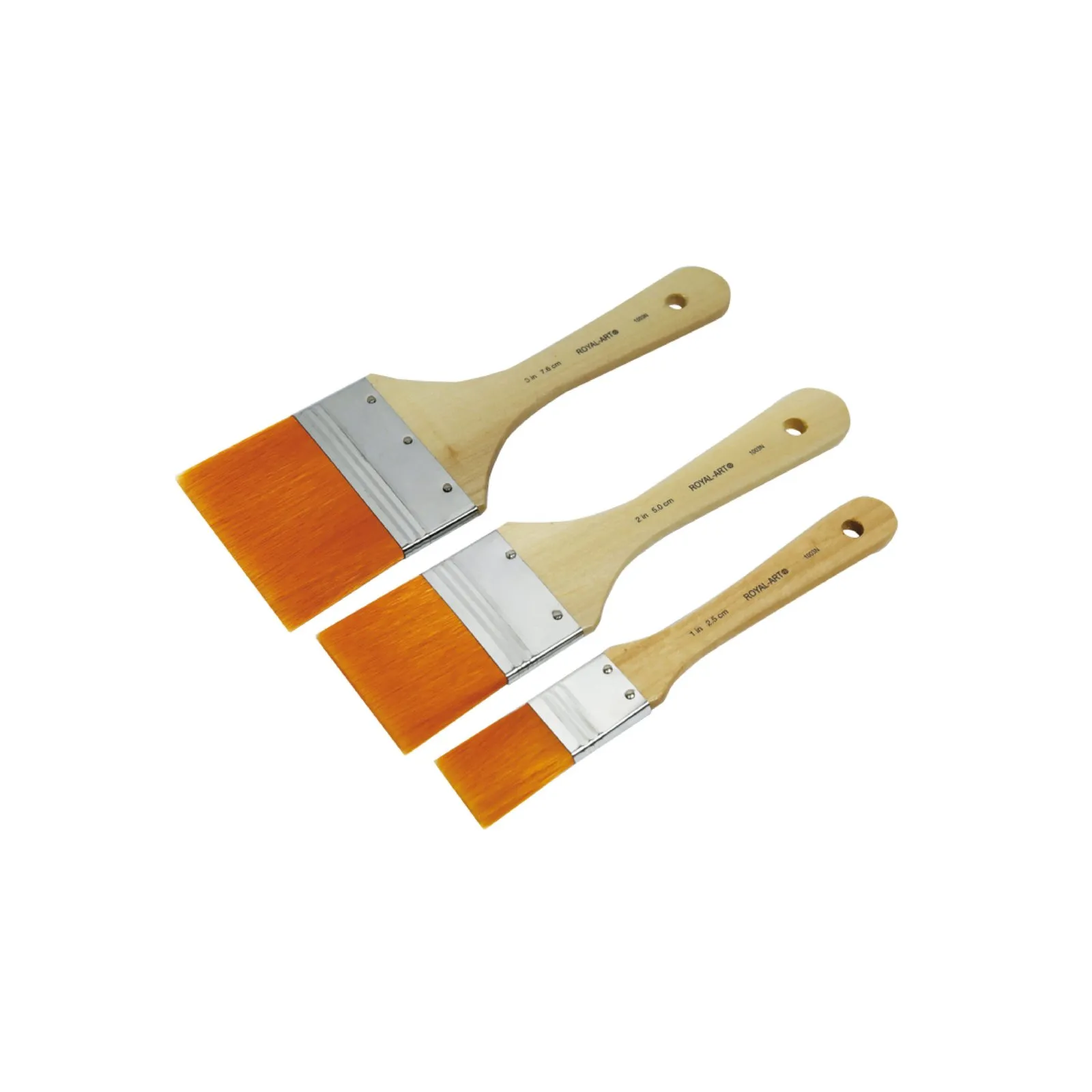3 flat brushes - فرش