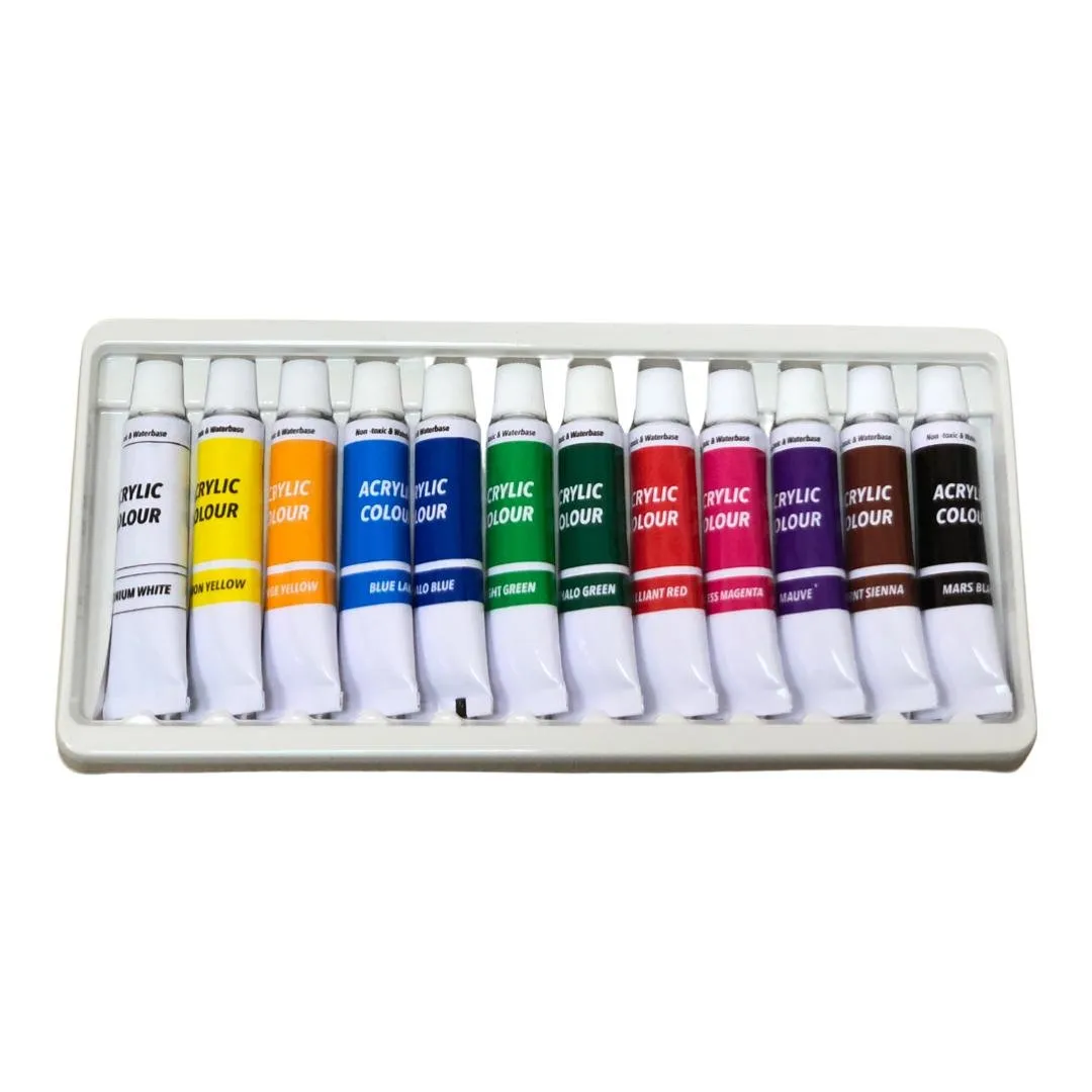 Acrylic color - ألوان - رد أبل - 2