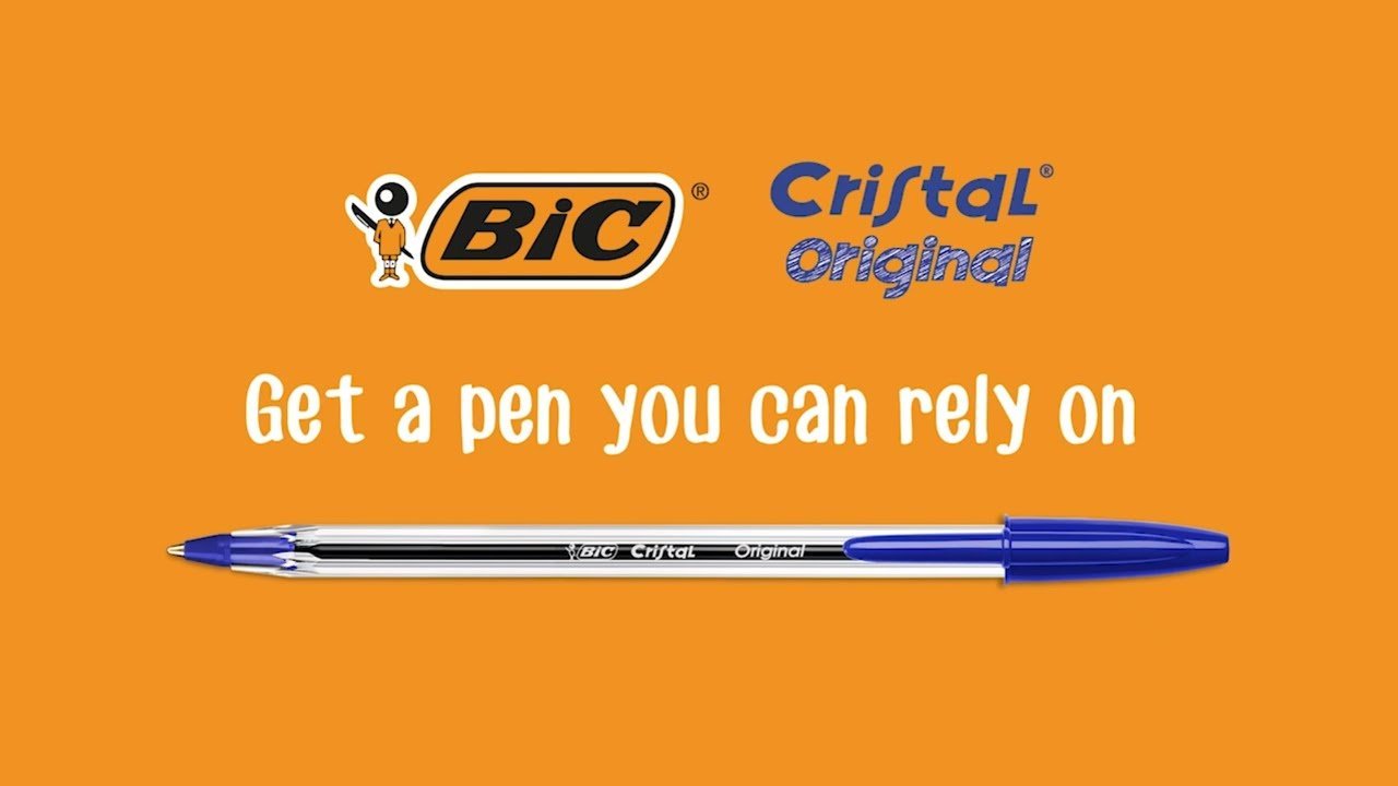 Bic cristal pens