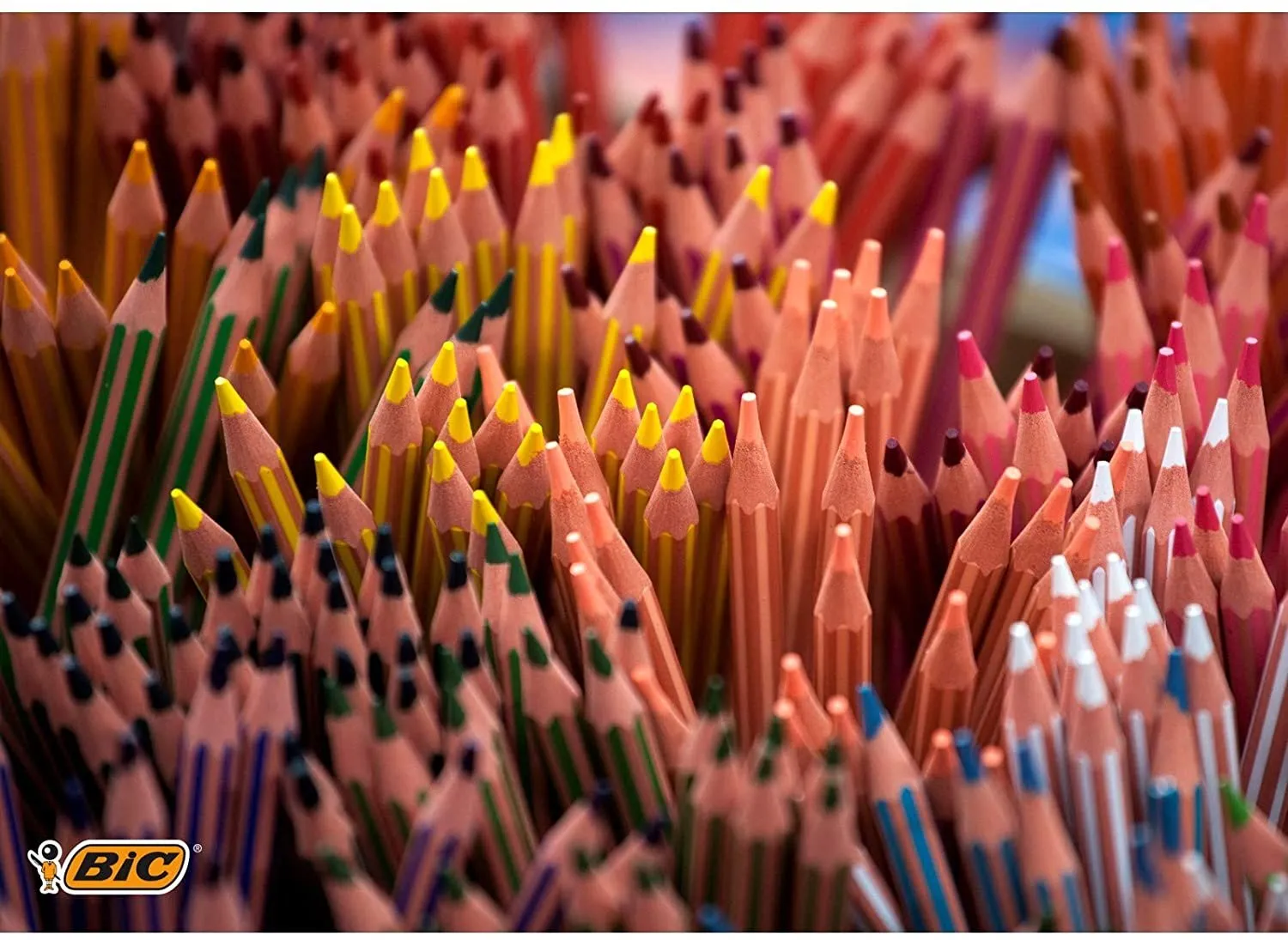 BIC Kids Evolution Stripes Colouring Pencils - ألوان - بيك