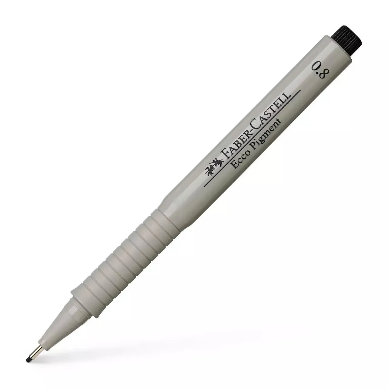 Ecco Pigment Fineliner, black - أقلام - فابر كاستل - 2