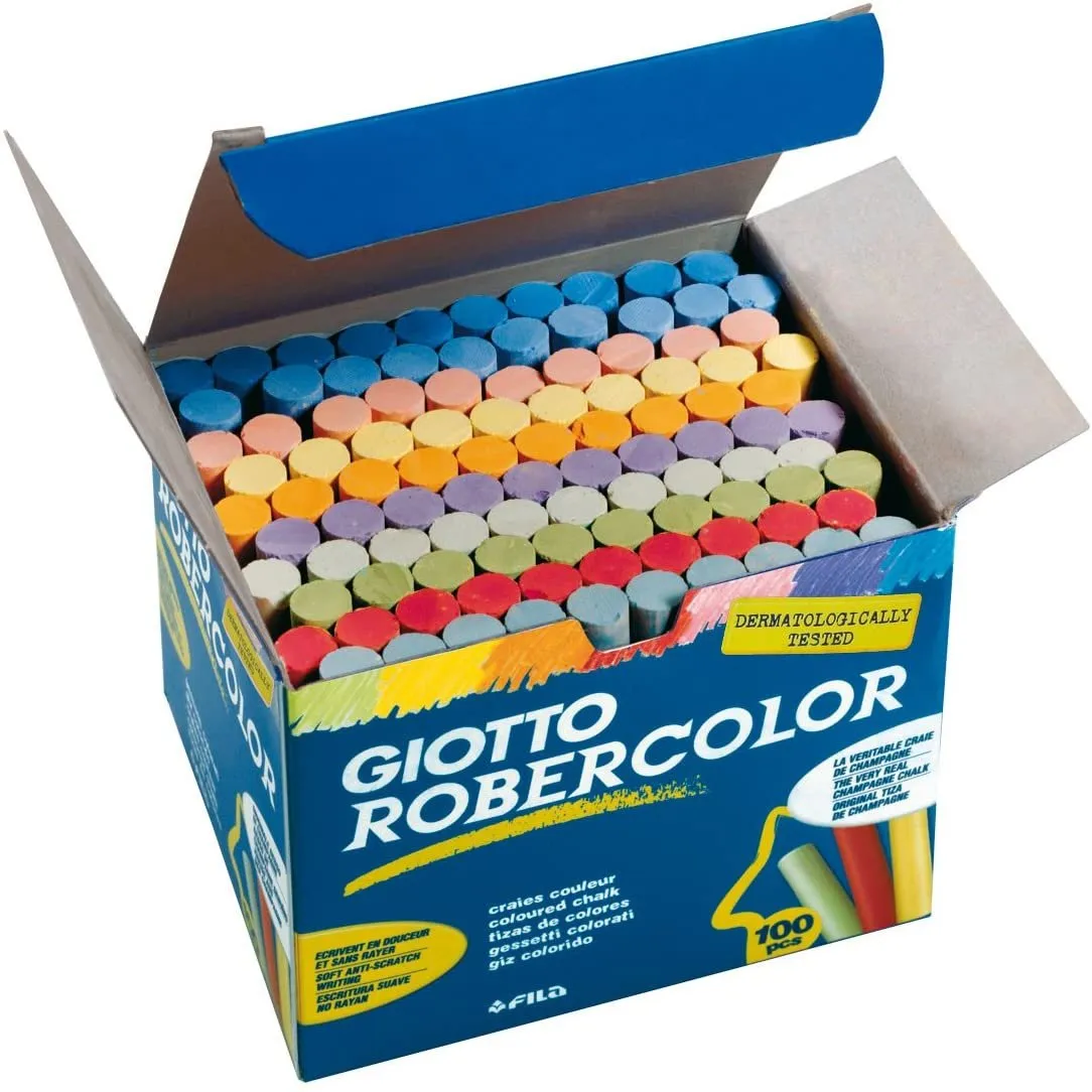 Giotto  Assorted Chalk, Multi-Coloured - أقلام - فيلا