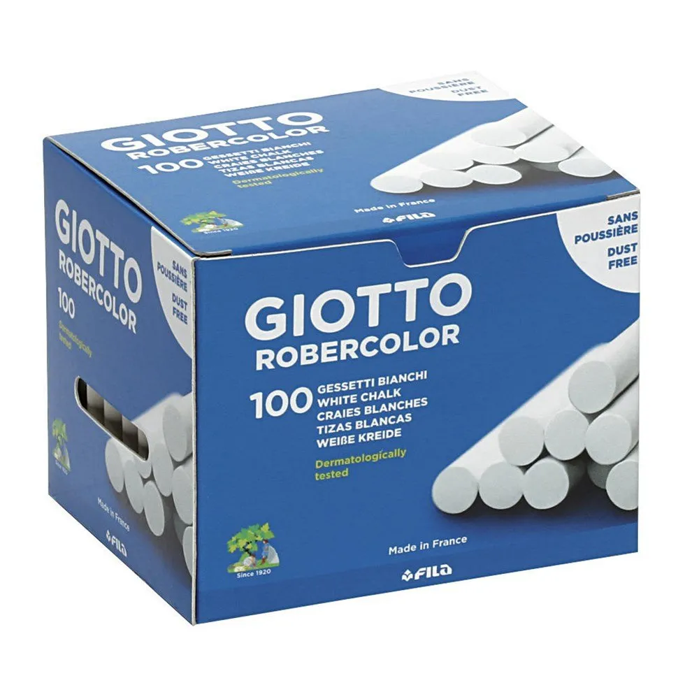 Giotto Robercolor Chalk - White - Pens - Fila