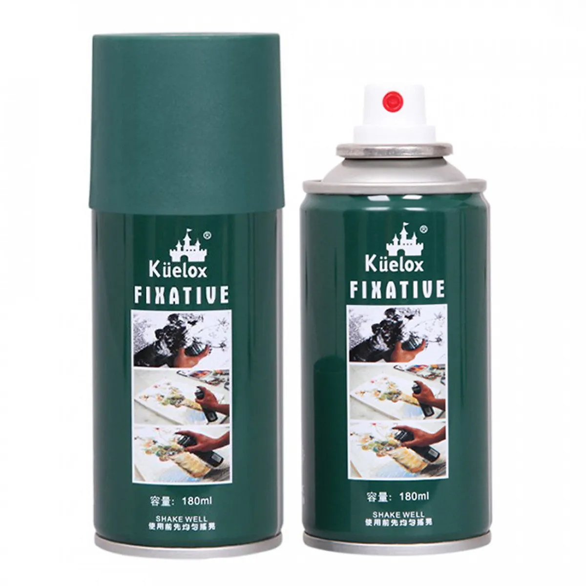 KUELOX FIXATIVE SPRAY 180ml - فن