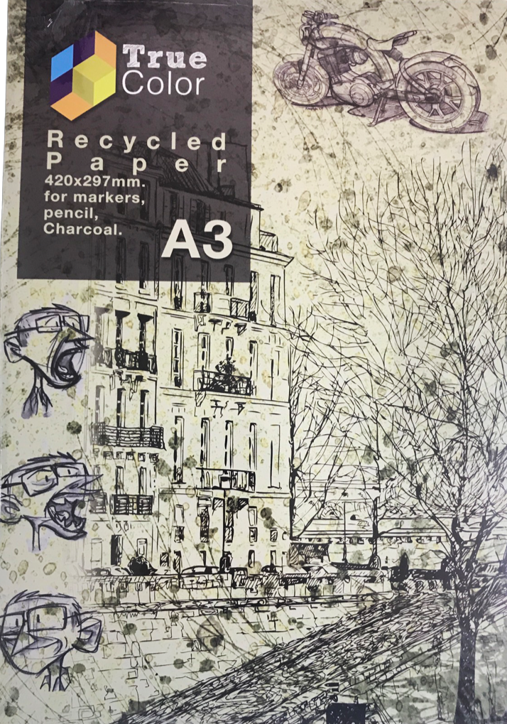 Newspaper notebook