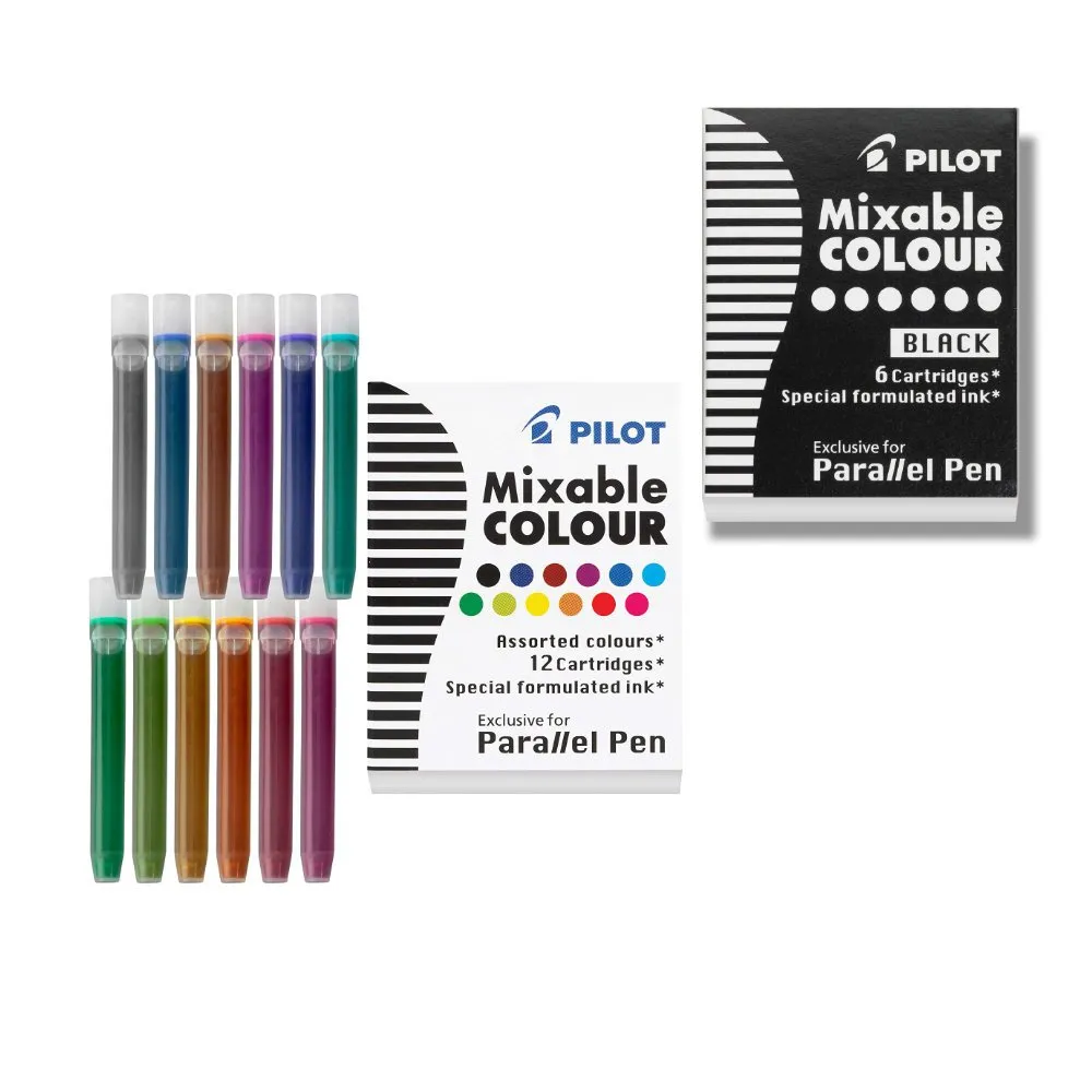 PILOT Parallel Ink Refills for Calligraphy Pens - ألوان - بايلوت