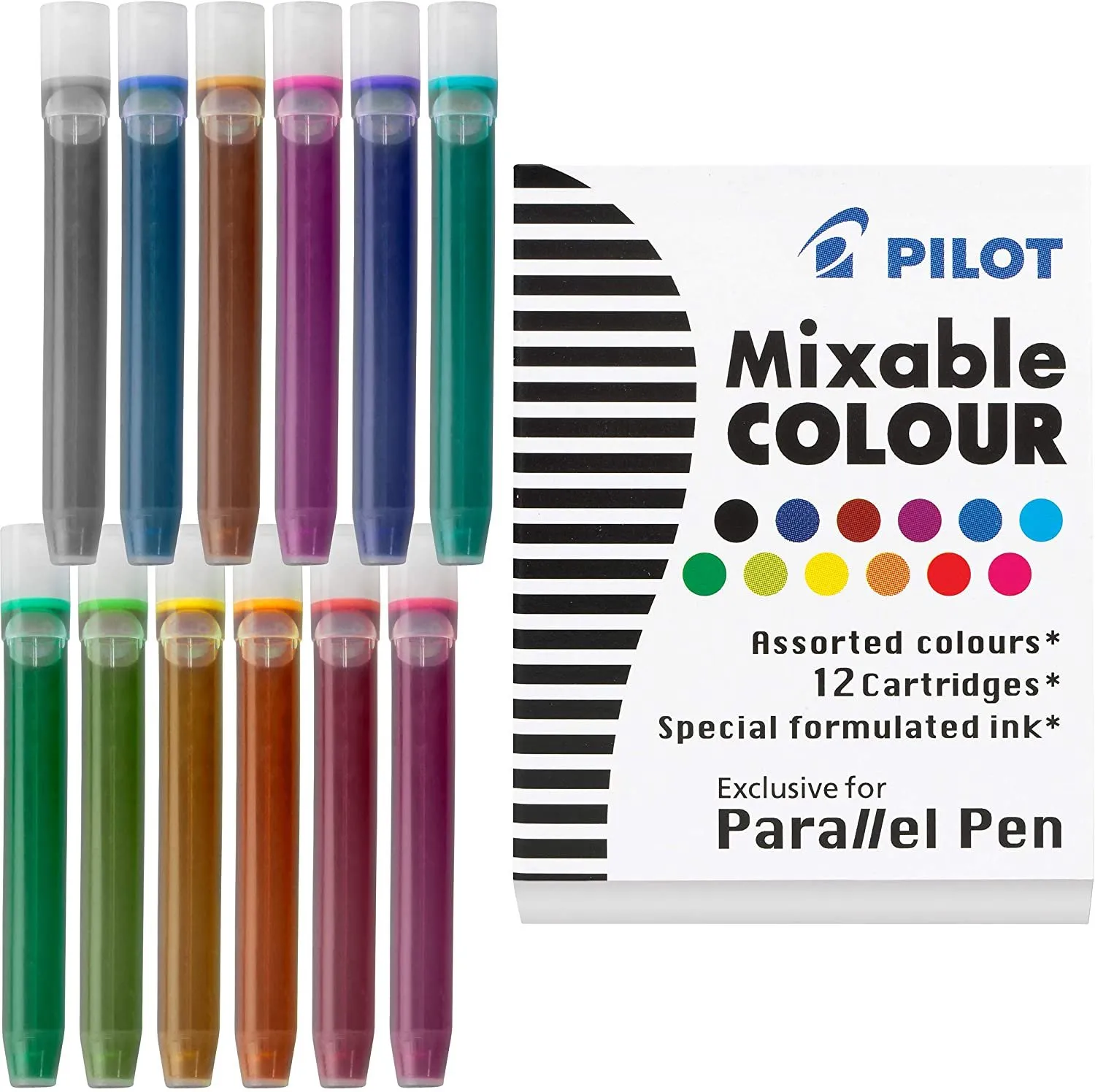PILOT Parallel Ink Refills for Calligraphy Pens - ألوان - بايلوت - 2