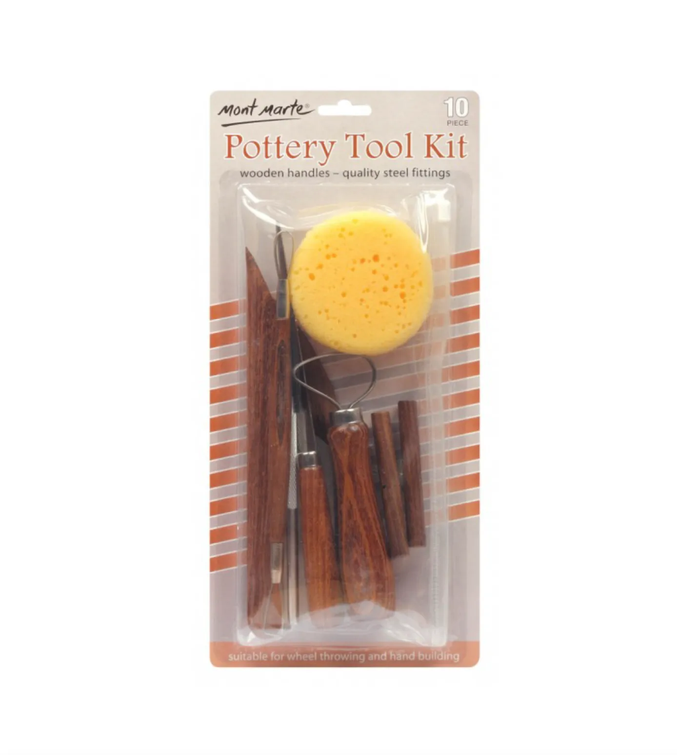 Pottery Tool Kit 10 pcs - أدوات