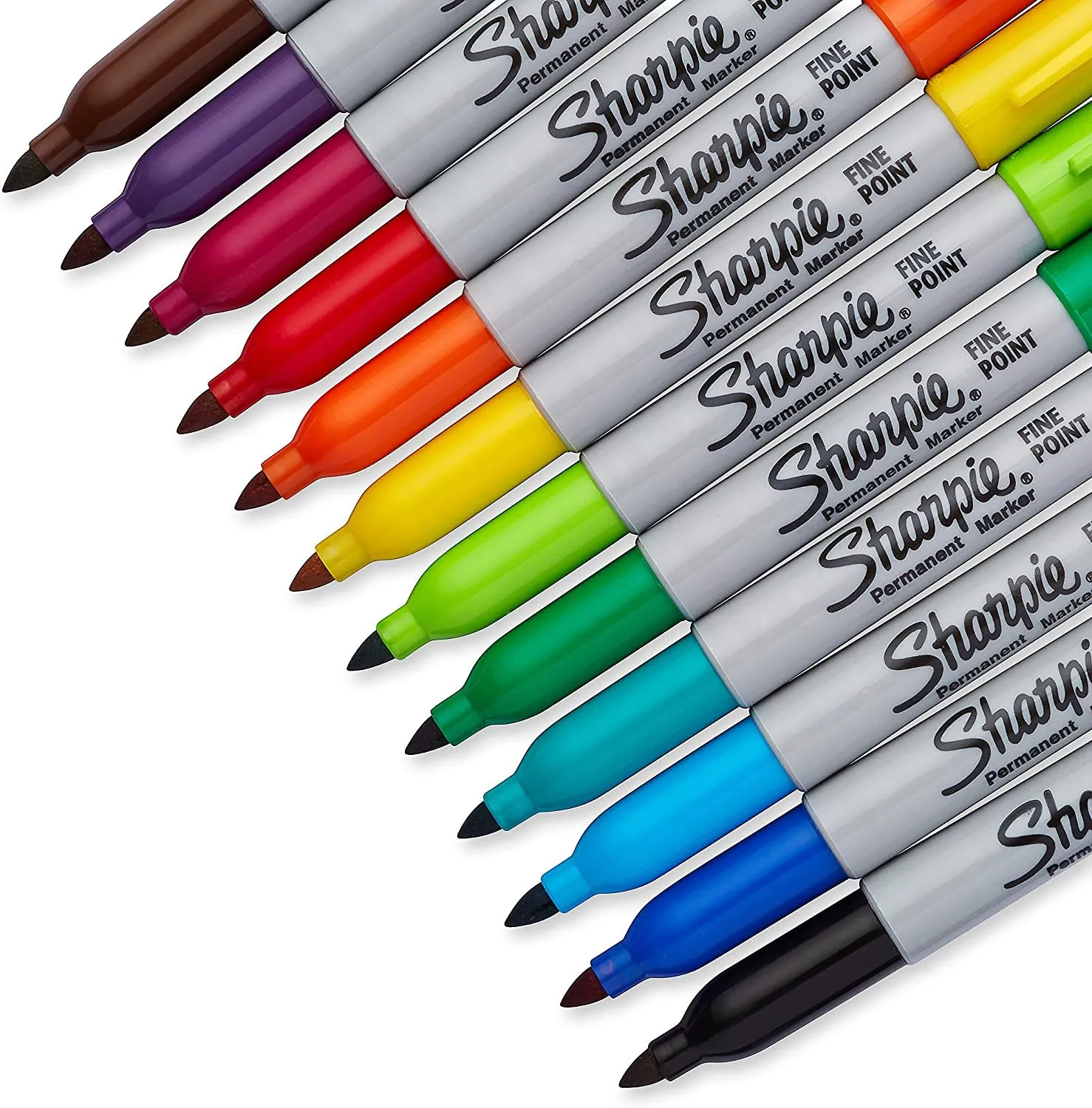 Sharpie Fine Point Permanent Marker - ألوان - شاربي - 4