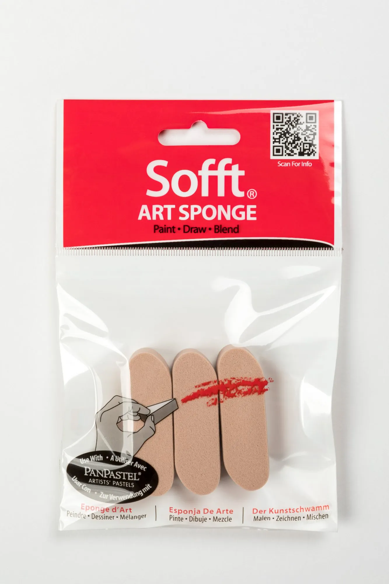Sponge Bar Round - إسفنج فني - سوفت