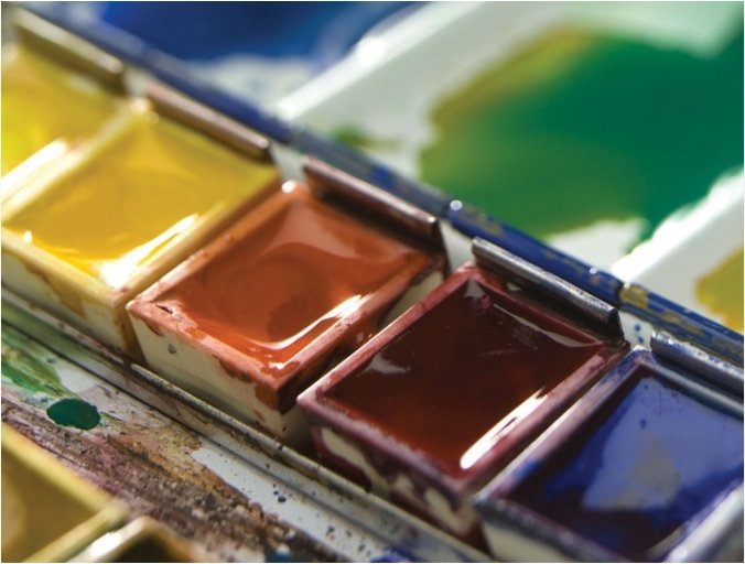 Watercolor Pocket Box Vibrant Colours