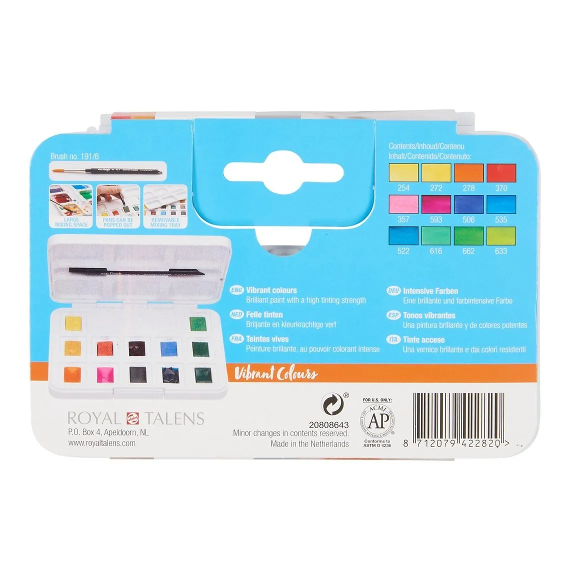 Watercolor Pocket Box Vibrant Colours - ألوان - رويال تالينز - 2