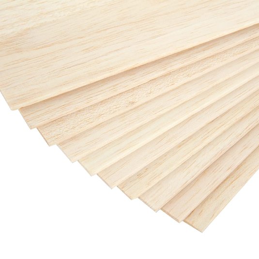 Balsa wood boards